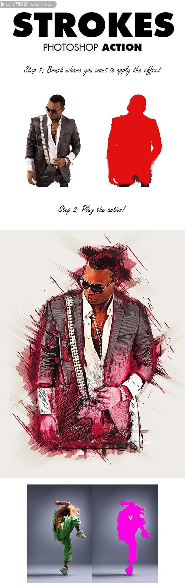 �ֻ�Ч��PS����Strokes Photoshop Action-1.jpg