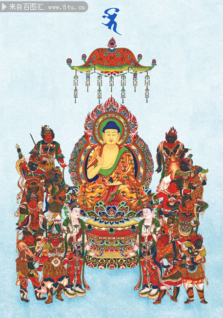 药师三尊和十二神将