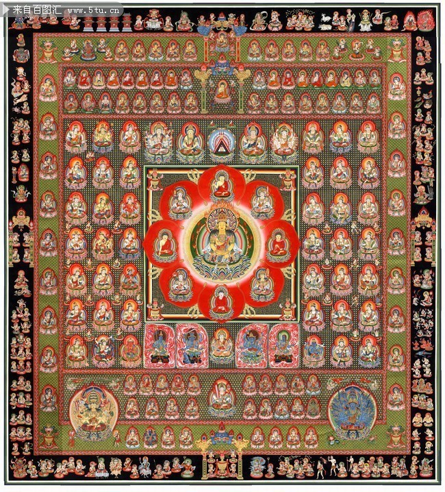 真言宗 胎藏界 曼陀罗