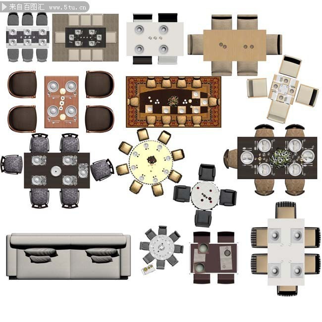 ps室内平面素材