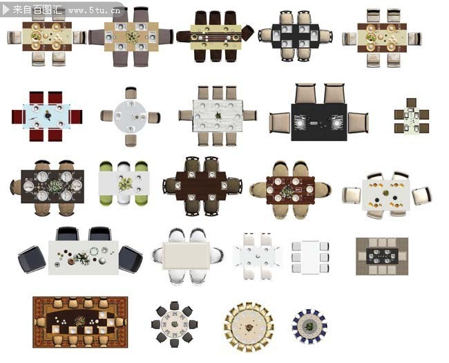 ps室内平面素材