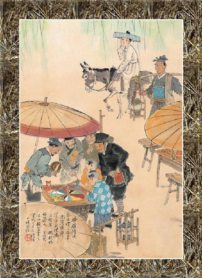 100张中国古代风俗百图打包下载