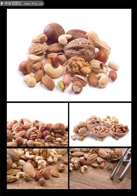 干果坚果图片素材