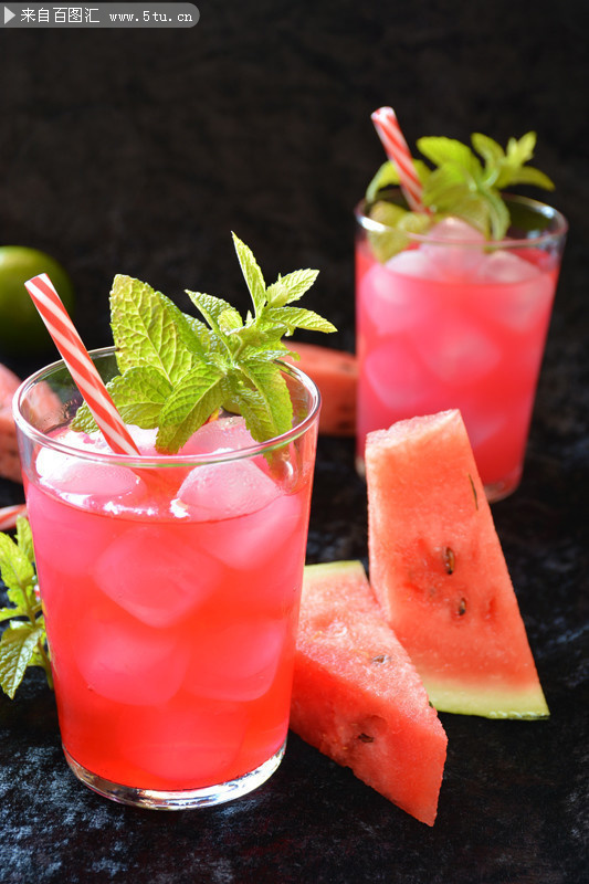 西瓜果汁图片
