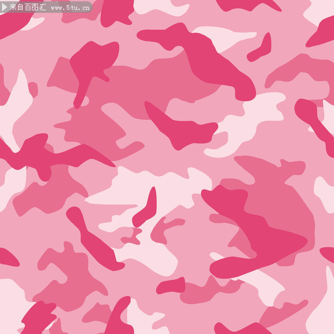粉色迷彩花纹背景图片素材