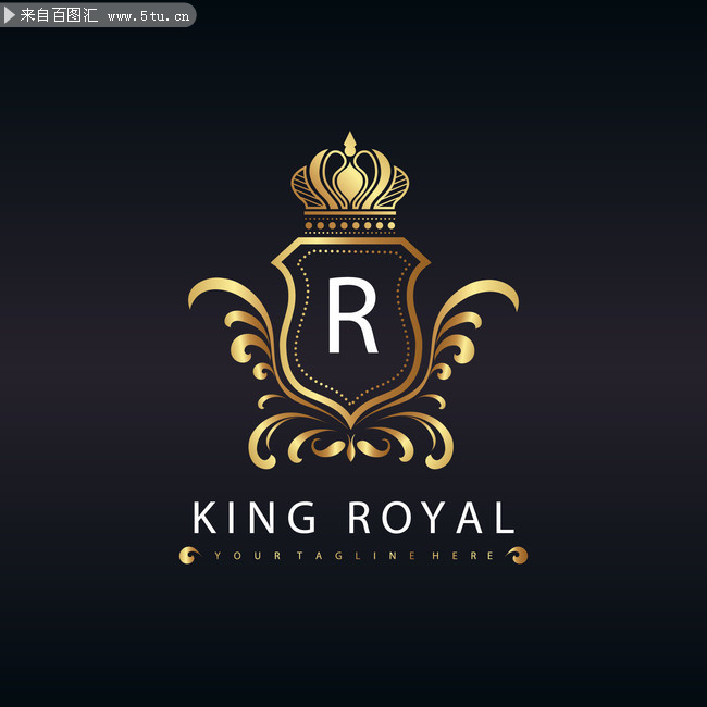 金色皇冠图标素材