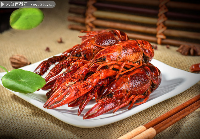 美味小龙虾图片-高清图片-百图汇设计素材