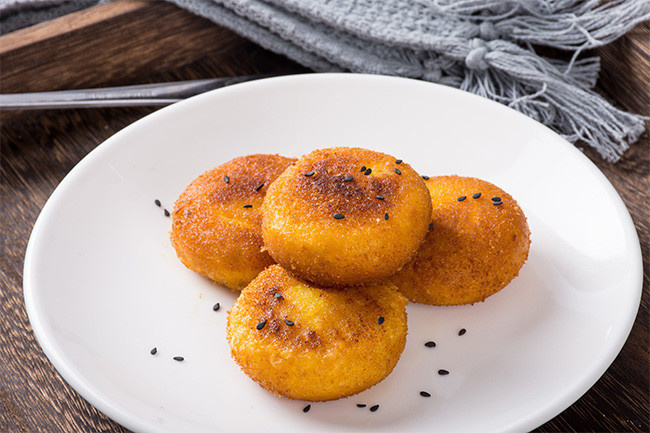 南瓜饼点心图片-高清图片-百图汇设计素材