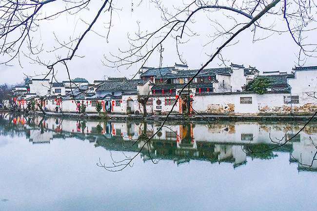 江南古鎮古建築風景圖片