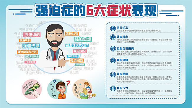 卡通强迫症宣传栏下载