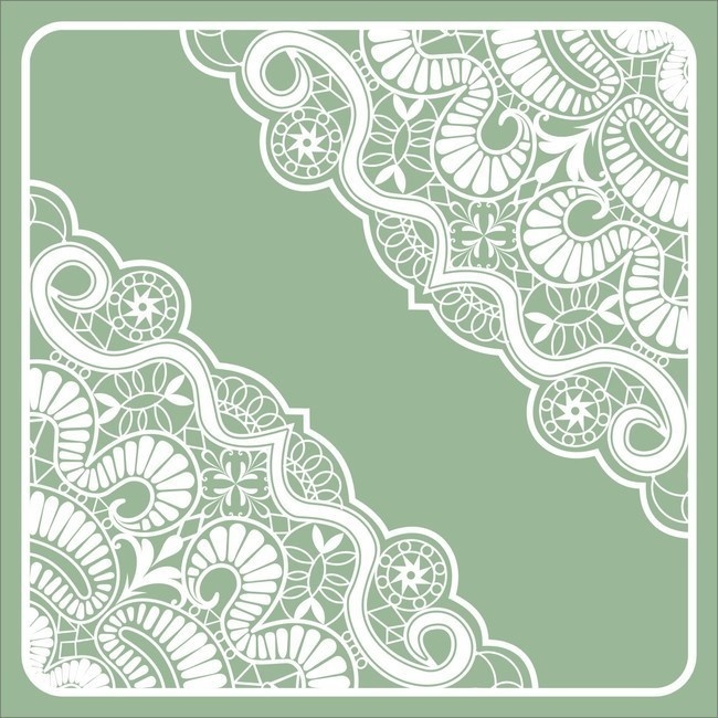 蕾丝花边矢量图片